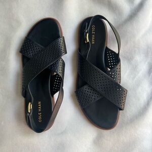 Cole Haan Black Sandals